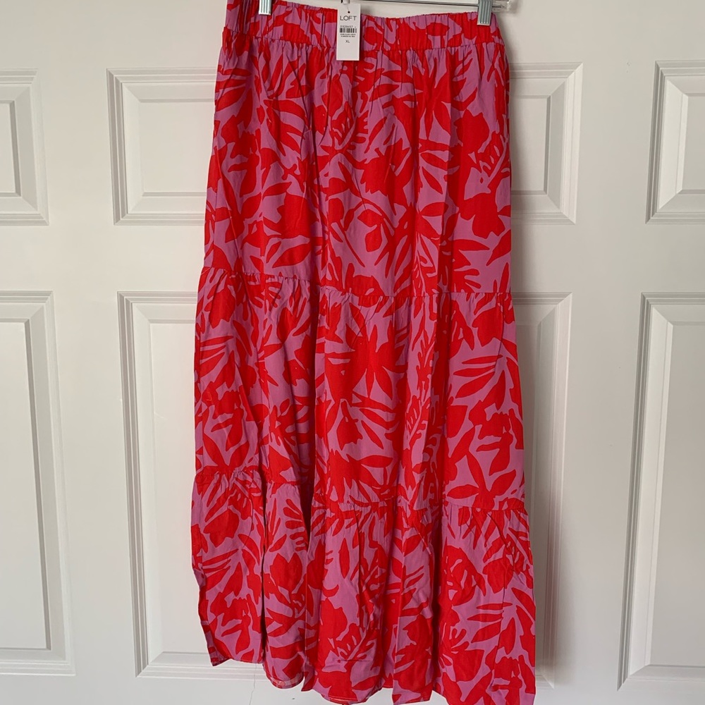 NWT Loft maxi skirt - size XL